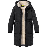 Blauer. USA Herren Steppmantel schwarz unifarben von Blauer. USA