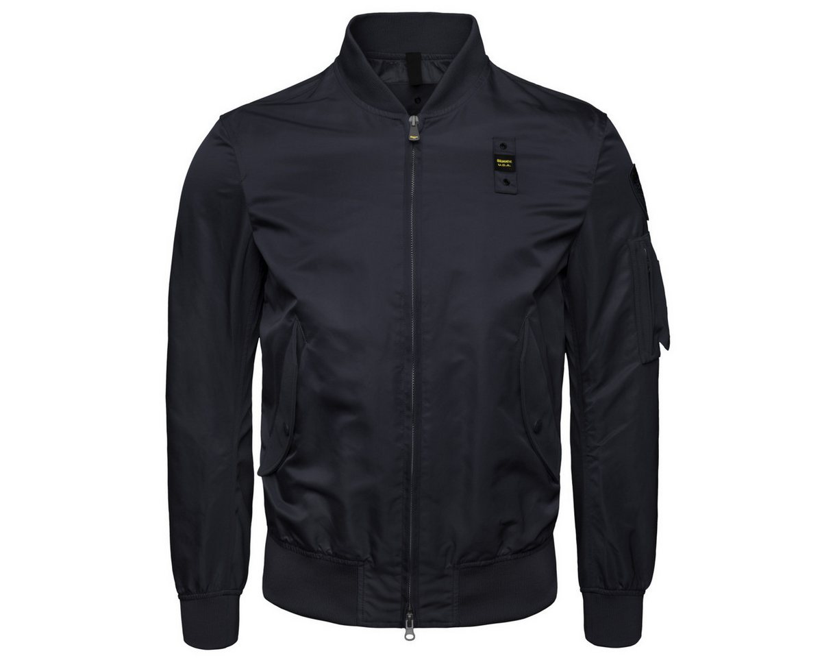 Blauer Bomberjacke Rocky Herren Übergangsjacke, Sweatjacke, Sportjacke, Windjacke, Jacket von Blauer