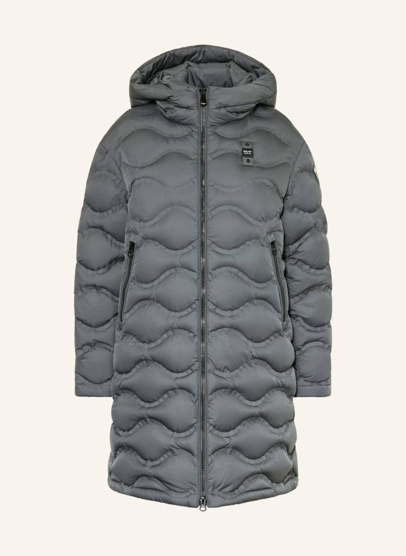 Blauer Daunemantel Madeline grau von Blauer