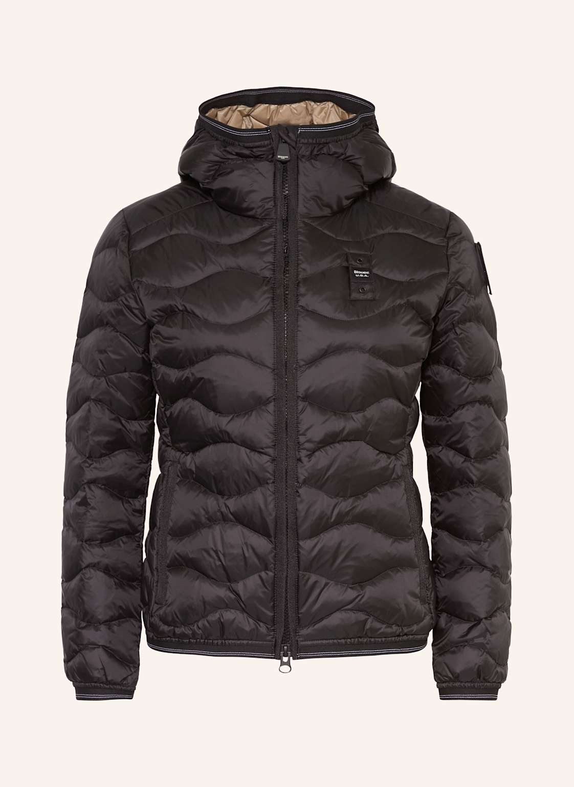 Blauer Daunenjacke Camelia schwarz von Blauer