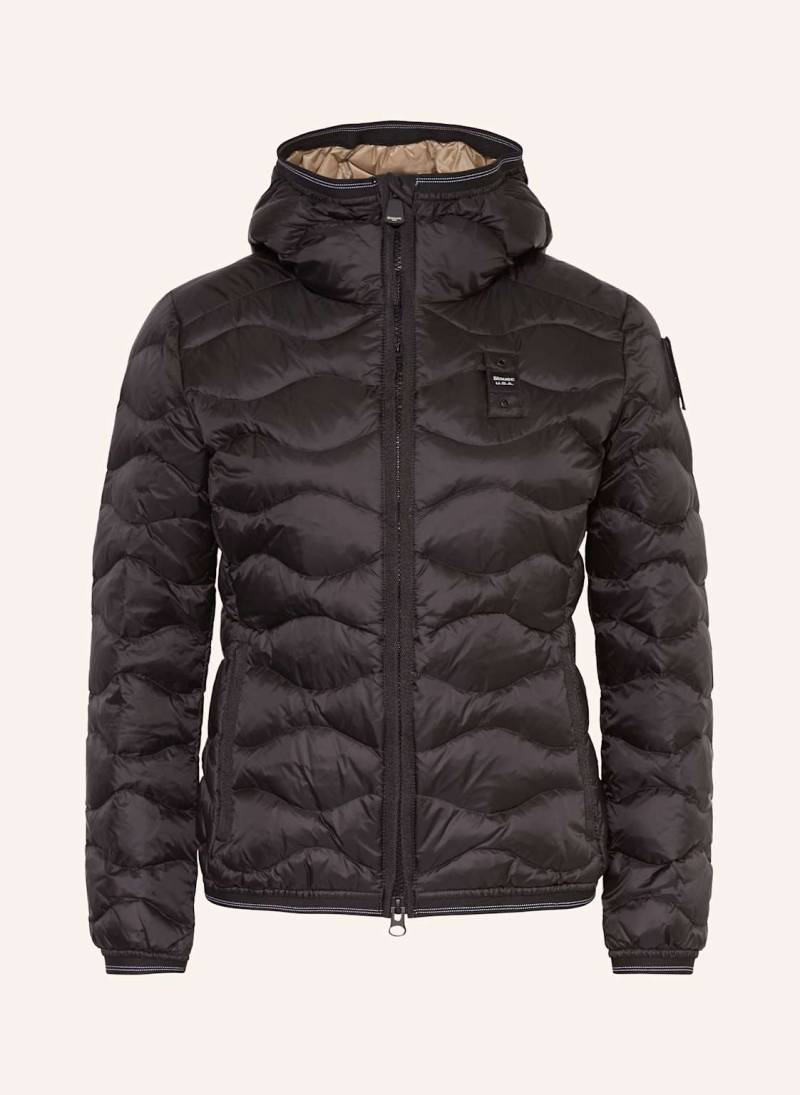Blauer Daunenjacke Camelia schwarz von Blauer
