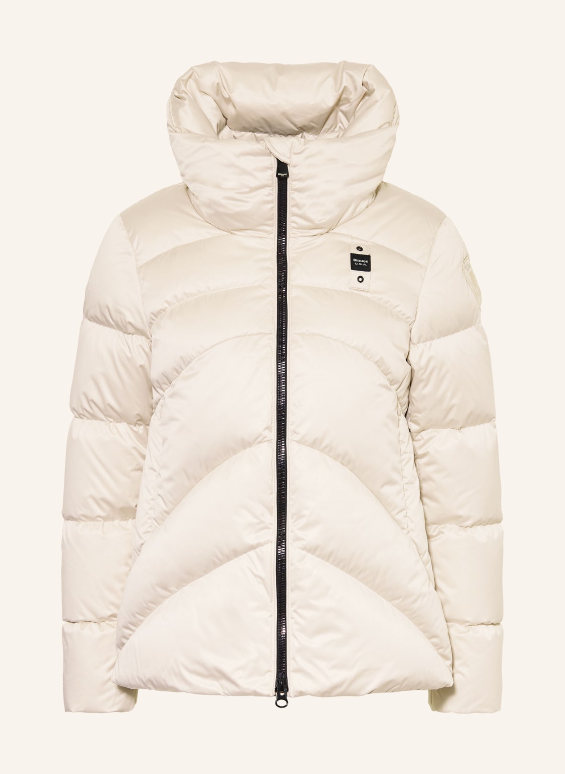 Blauer Daunenjacke Maryland weiss von Blauer