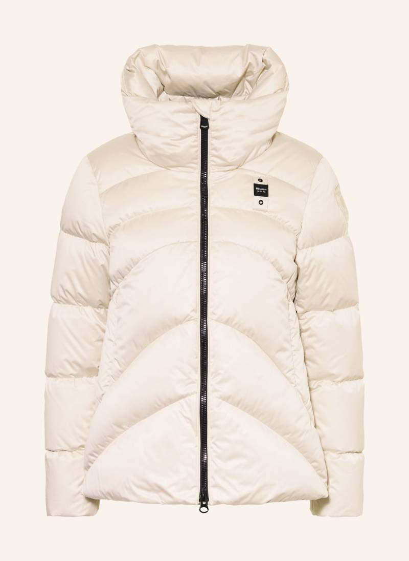 Blauer Daunenjacke Maryland weiss von Blauer