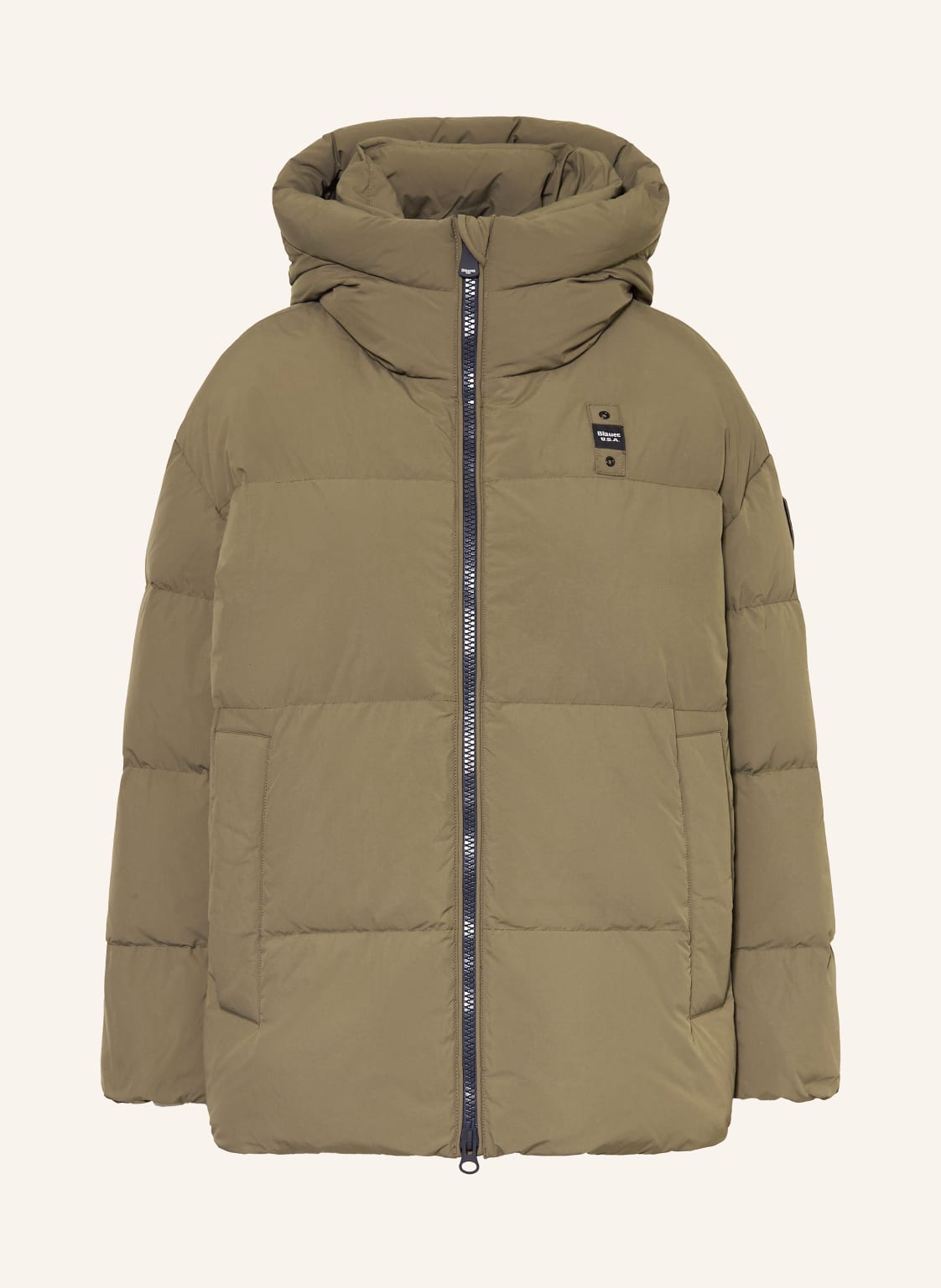 Blauer Daunenjacke Napier gruen von Blauer