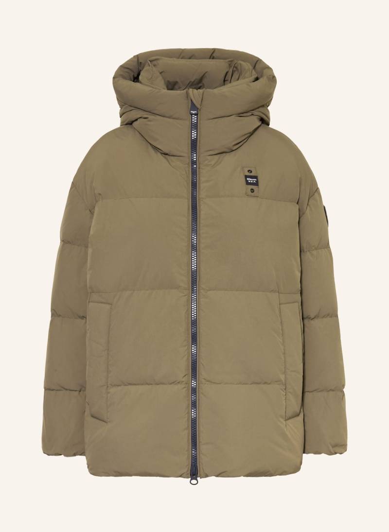 Blauer Daunenjacke Napier gruen von Blauer
