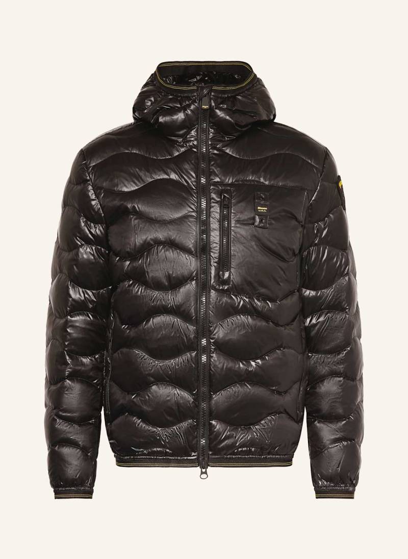 Blauer Daunenjacke Wave schwarz von Blauer