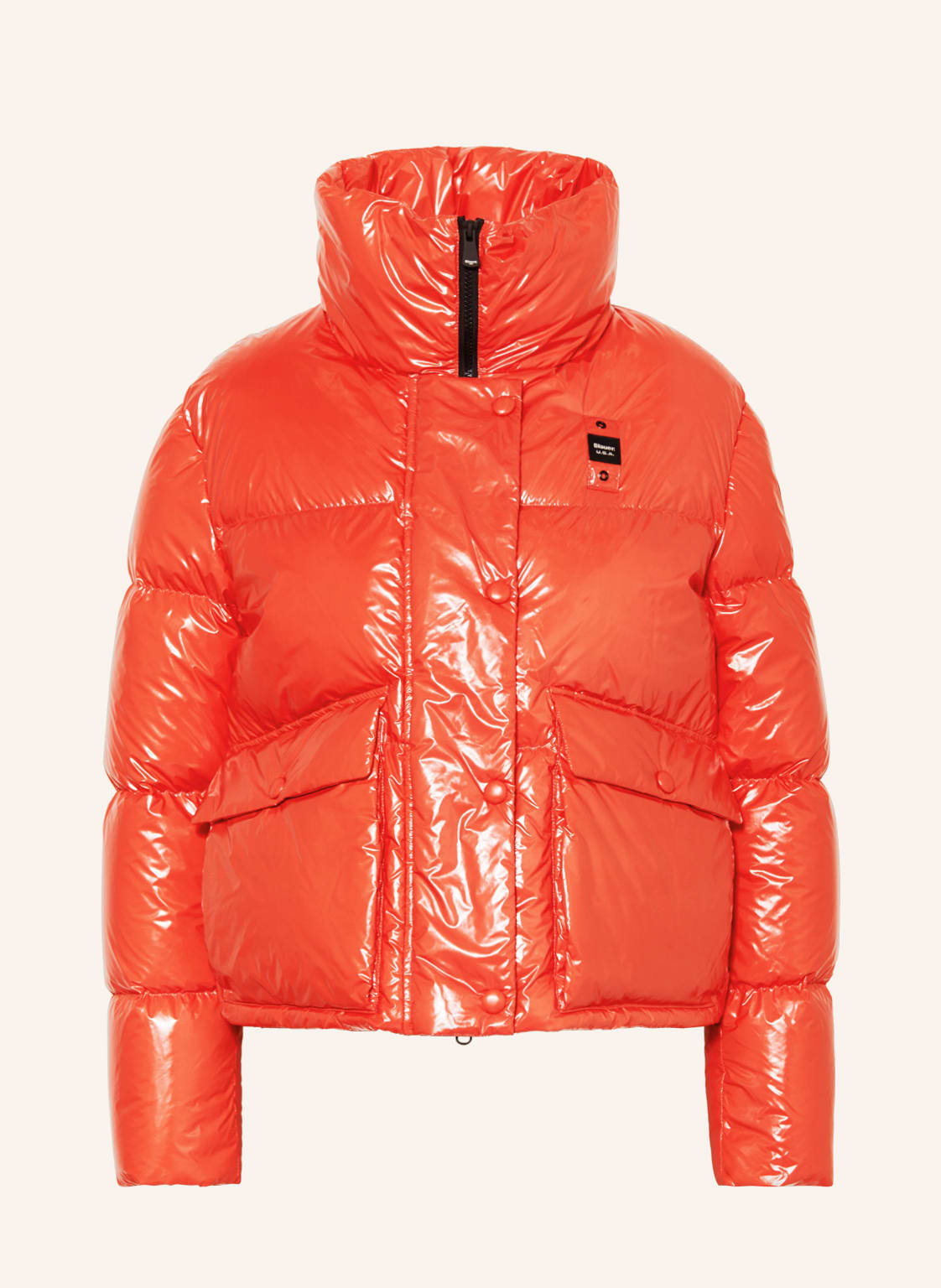 Blauer Daunenjacke rot von Blauer