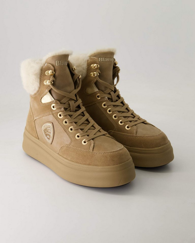 Blauer Emery01 Schnürstiefelette Obermaterial: Leder und Sonstiges Material von Blauer