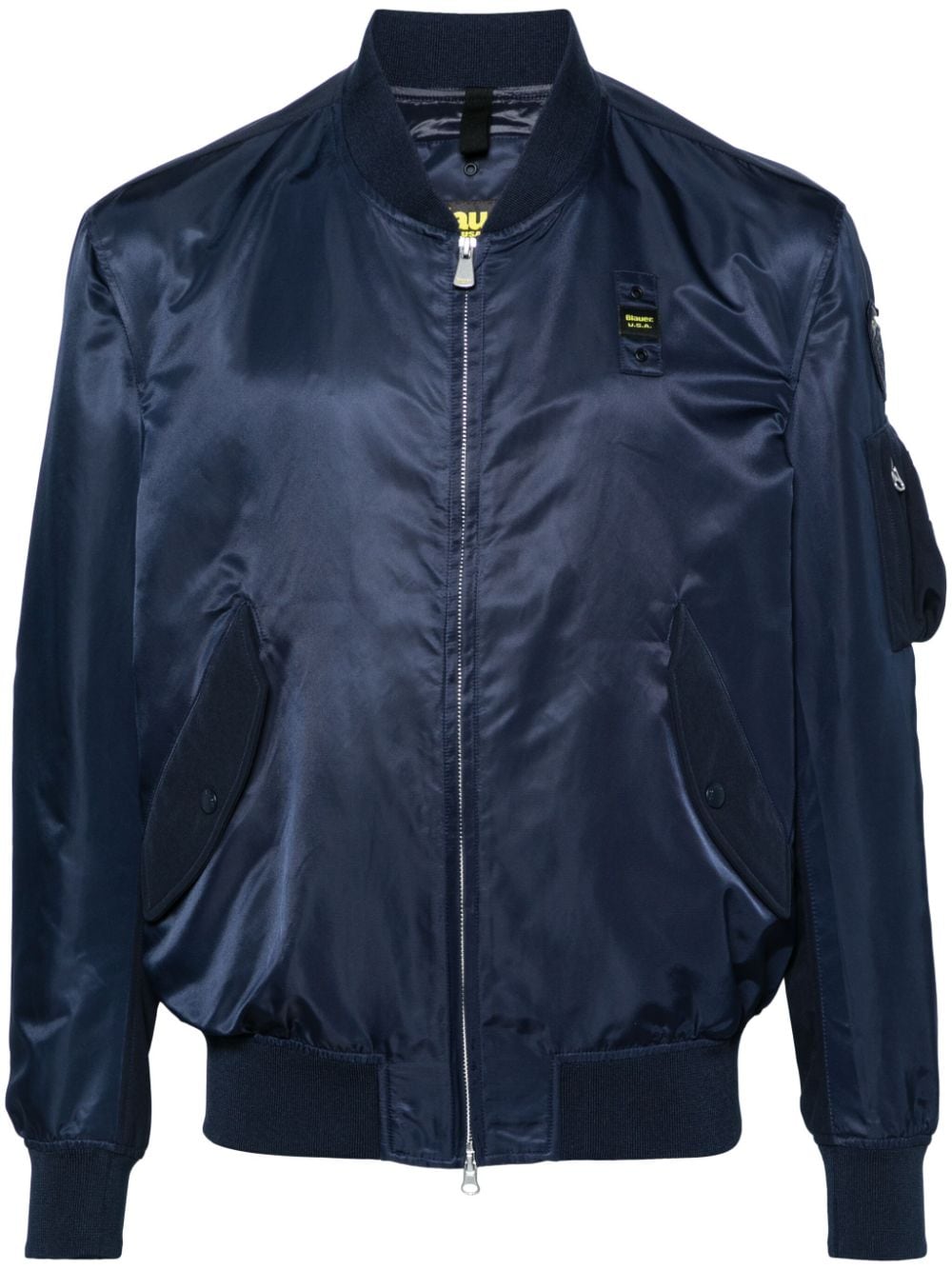 Blauer John Bomberjacke aus Satin von Blauer