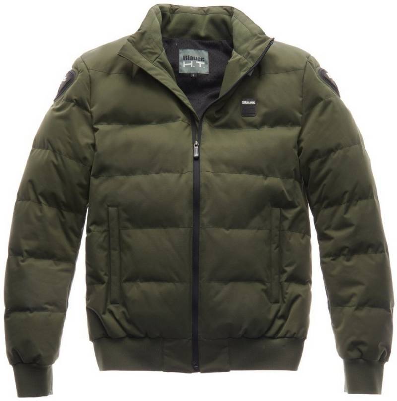 Blauer Motorradjacke College Motorrad Textiljacke wasserdicht von Blauer