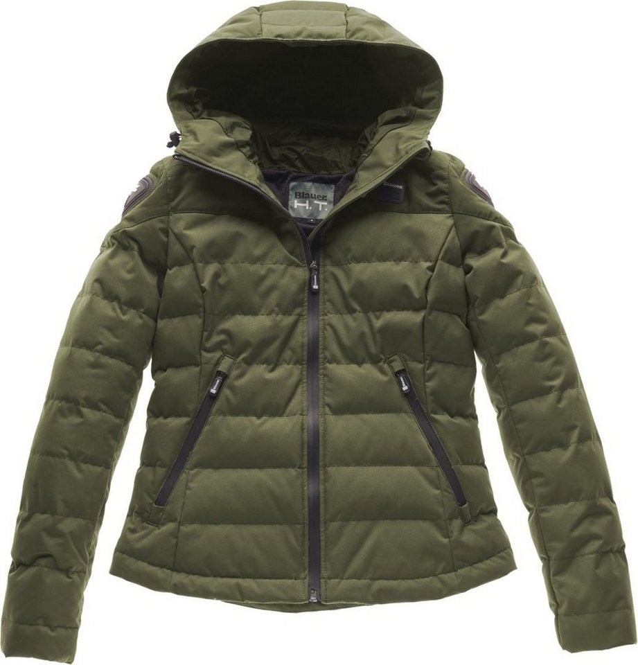Blauer Motorradjacke Easy Winter 2.0 Damen Motorrad Textiljacke von Blauer
