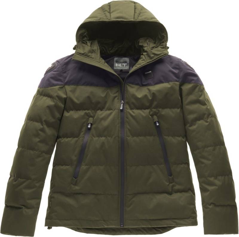 Blauer Motorradjacke Easy Winter 2.0 Motorrad Textiljacke wasserdicht von Blauer
