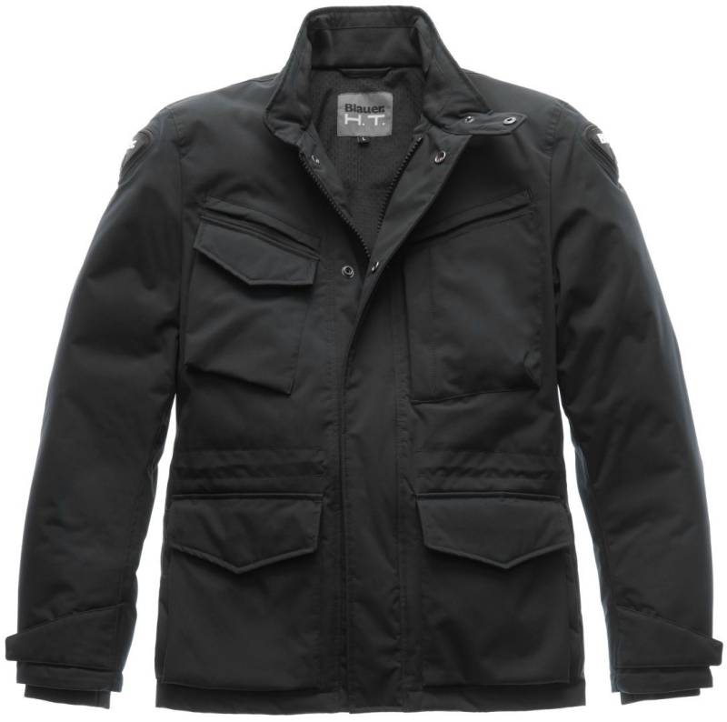 Blauer Motorradjacke Ethan Winter Motorrad Textiljacke wasserdicht von Blauer