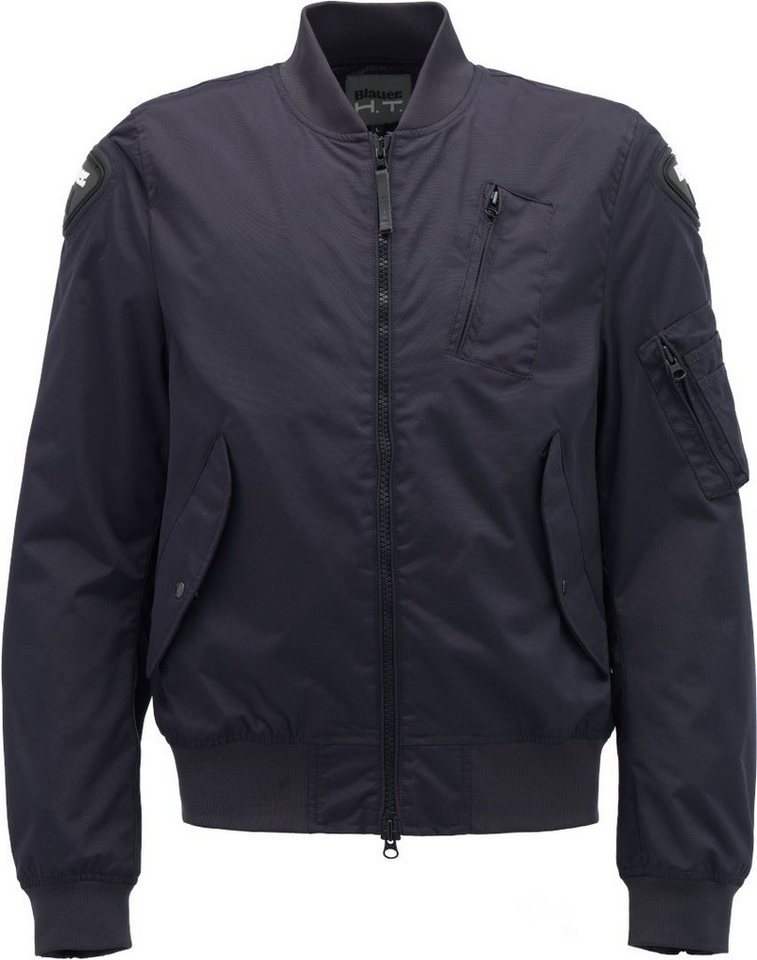 Blauer Motorradjacke Maverick Motorrad Textiljacke protektoren von Blauer