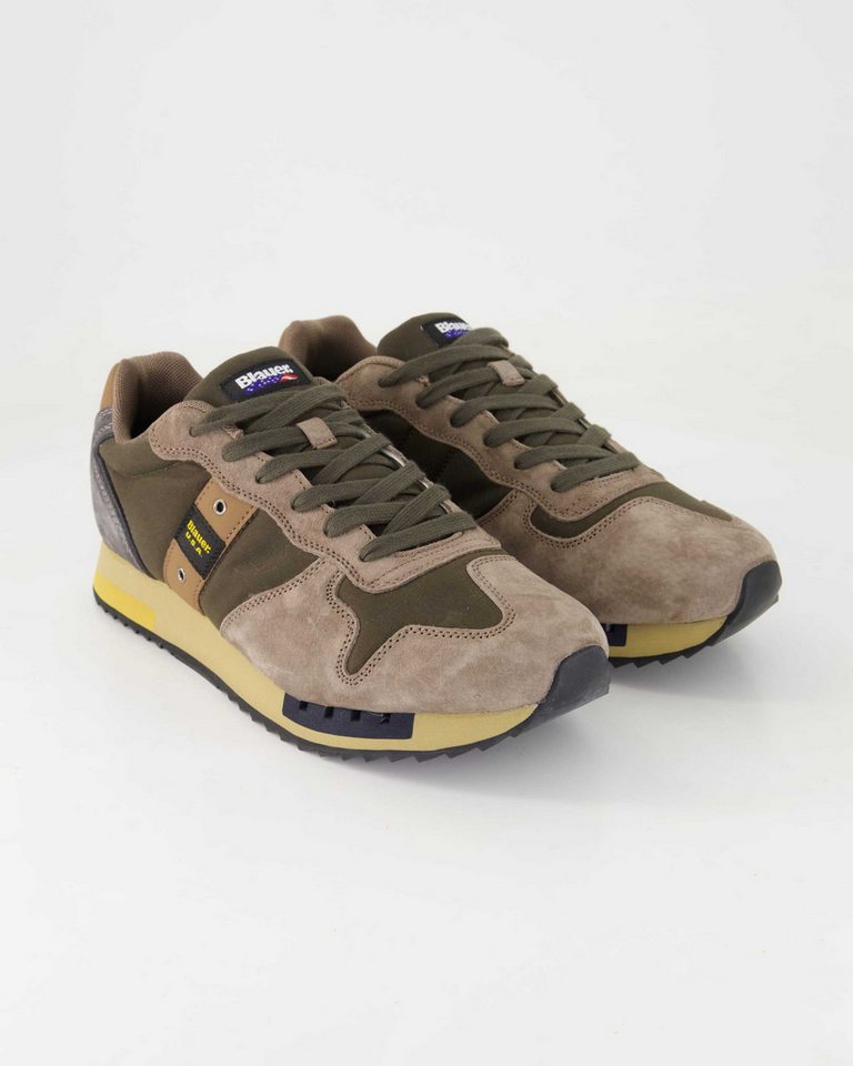 Blauer Queens01 Schnürschuh Obermaterial: Leder und Textil von Blauer