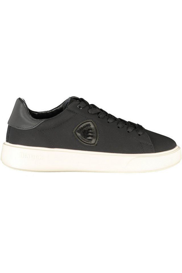 Blauer Sneaker Herren Sportschuhe Schwarz mit Kontrasten & Blauer Sneaker Herren Sportschuhe Schwarz mit Kontrasten & von Blauer