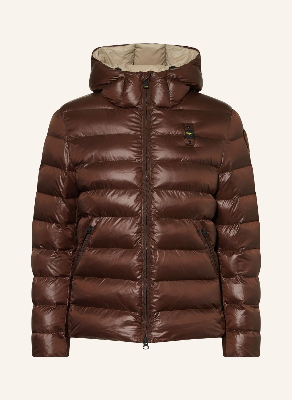 Blauer Steppjacke Adams Mit Dupont™ Sorona®-Isolierung braun von Blauer