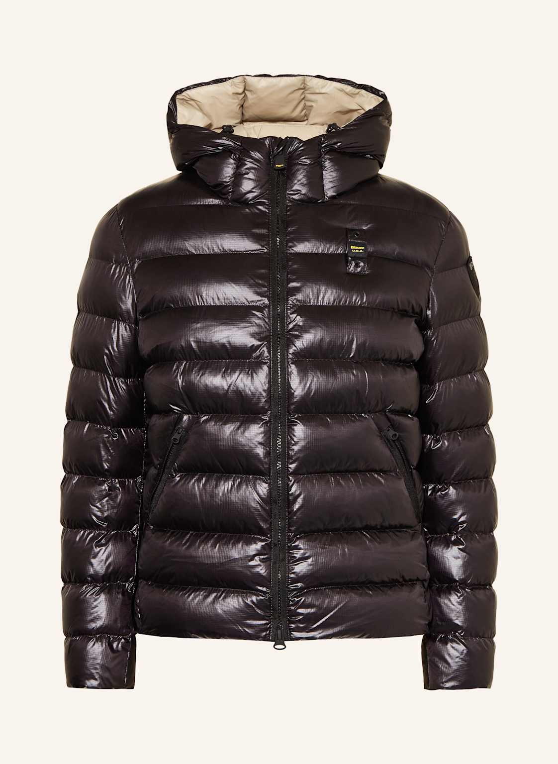 Blauer Steppjacke Adams Mit Dupont™ Sorona®-Isolierung schwarz von Blauer