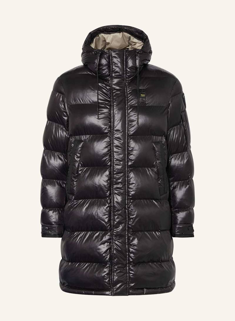 Blauer Steppmantel Aldrich schwarz von Blauer