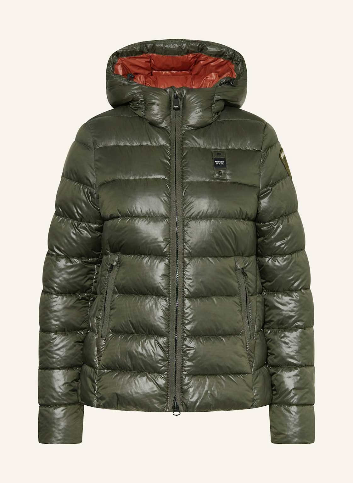 Blauer Steppjacke Caroll Mit Dupont™ Sorona®-Isolierung gruen von Blauer