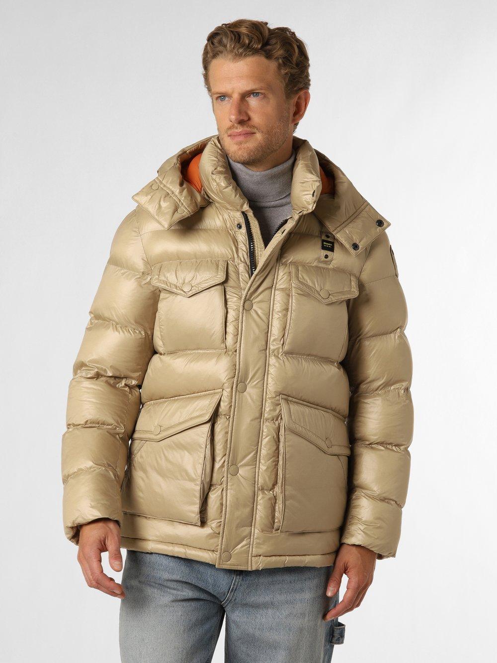 Blauer Steppjacke Herren Polyamid, beige von Blauer