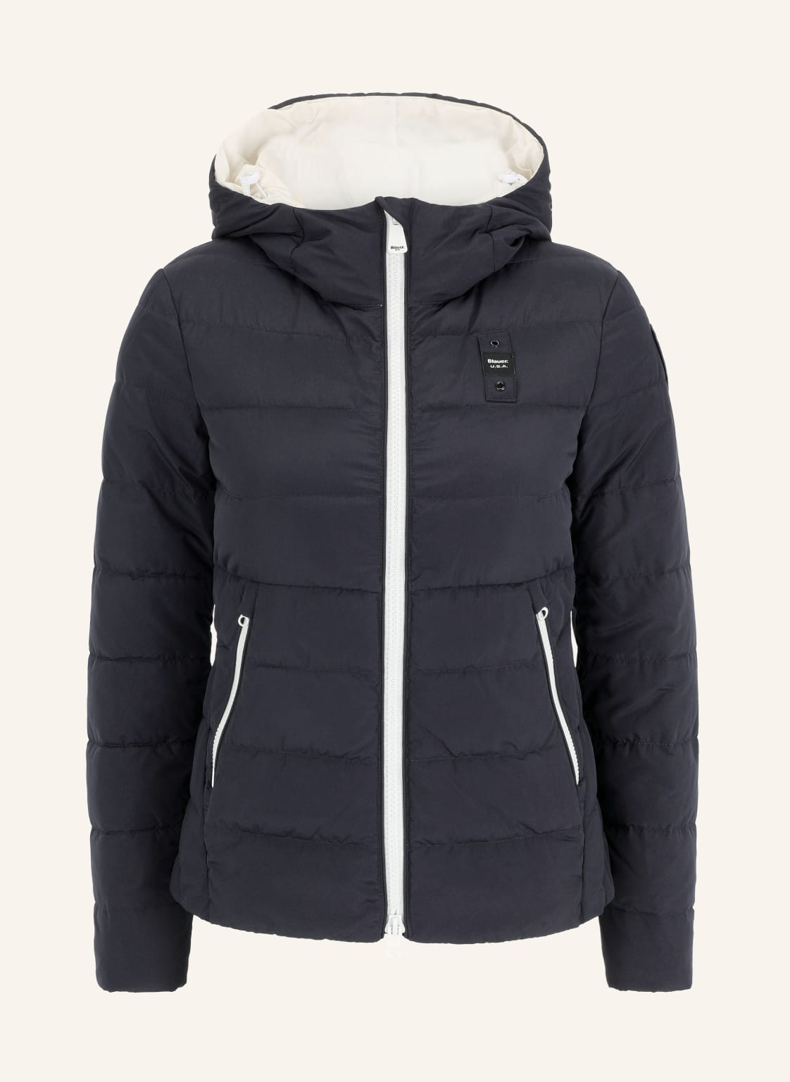 Blauer Steppjacke Mit Sorona® Aura-Isolierung blau von Blauer