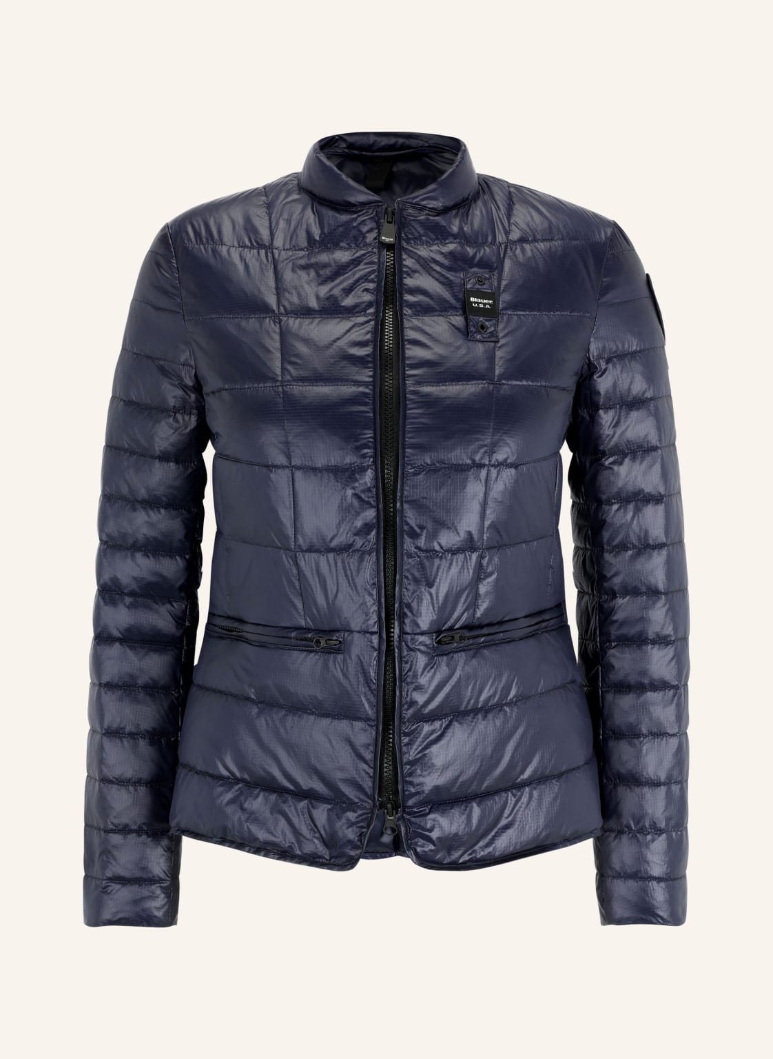 Blauer Steppjacke Mit Sorona® Aura-Isolierung blau von Blauer