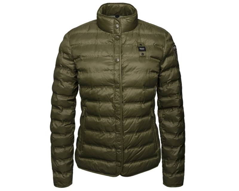 Blauer Steppjacke Moon Damen Winterjacke, Übergangsjacke, Windjacke, Outdoorjacke, Mantel von Blauer