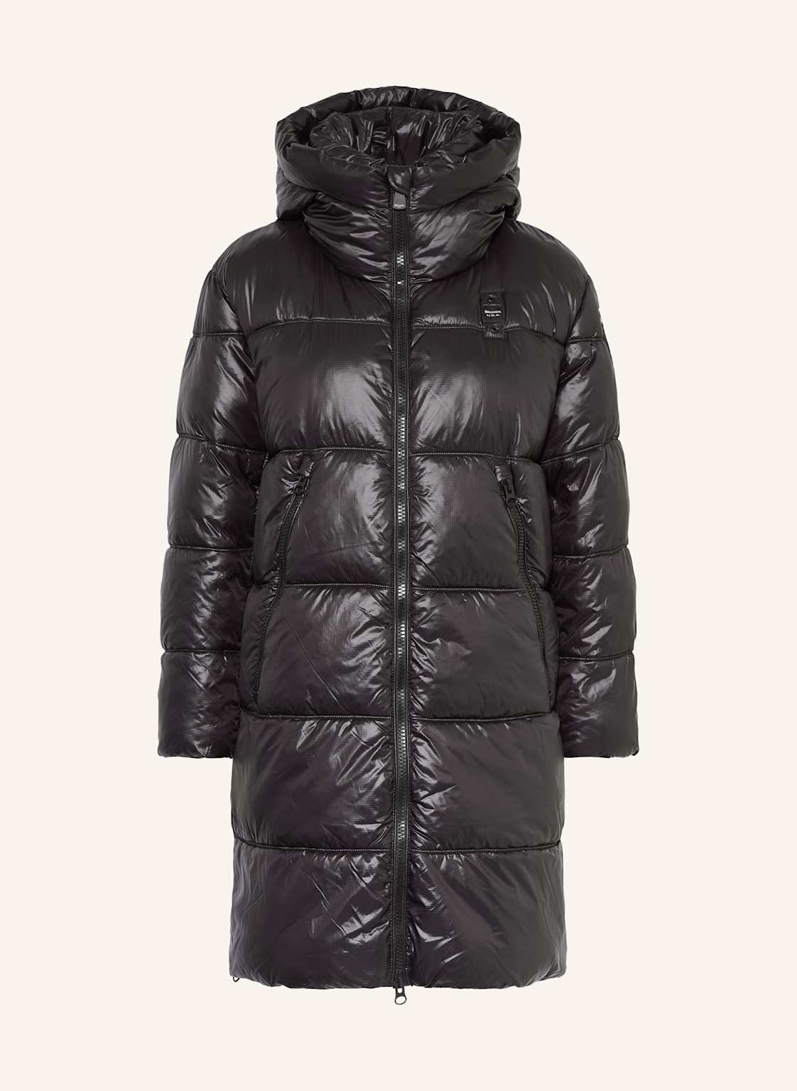 Blauer Steppmantel Armory schwarz von Blauer