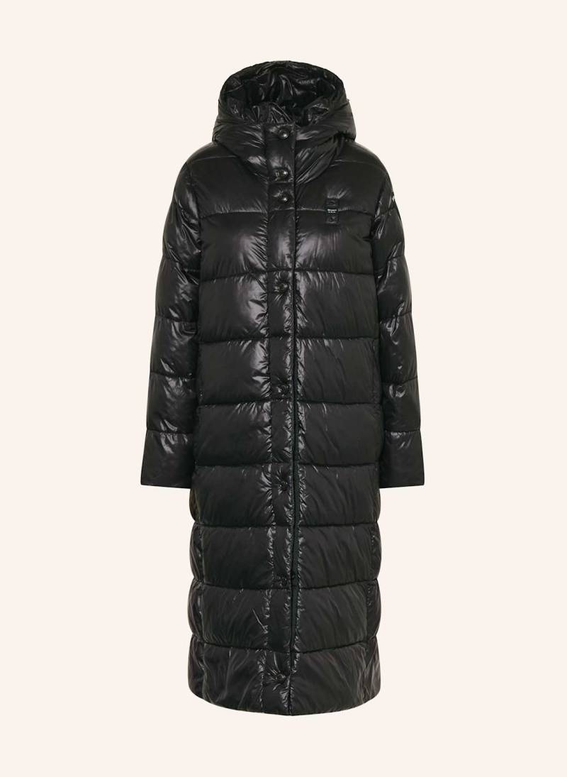 Blauer Steppmantel Bellevue Mit Dupont™ Sorona®-Isolierung schwarz von Blauer