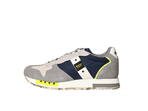 Scarpe Blauer Sneaker Queens in Suede Grey/Nylon blu Navy US23BU10 S3QUEENS01 43 von Blauer