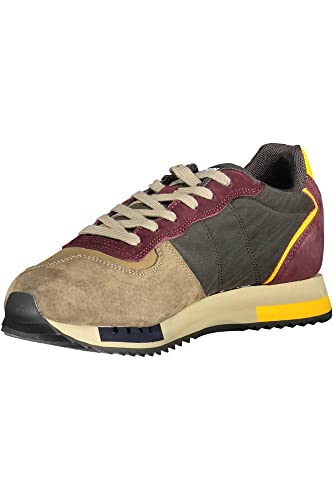 Scarpe Blauer Sneaker Queens in Suede beige/Bordeaux/Tessuto Nero U23BU05 F2QUEENS01 44 von Blauer