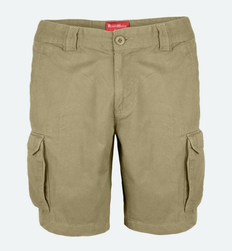 BlauerHafen Cargoshorts Herren Cargo Shorts 100% Baumwolle Hose Normale Passform Bermuda von BlauerHafen