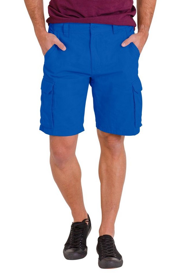 BlauerHafen Cargoshorts Herren Premium Cargo Shorts 100% Baumwolle 6 Taschen Sommer Halbhose von BlauerHafen