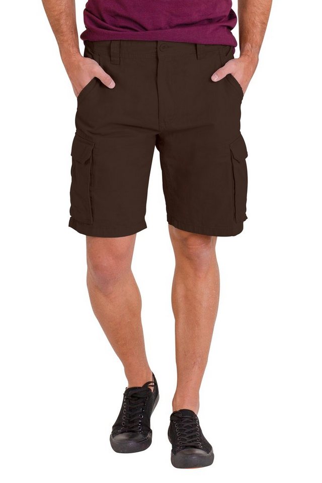 BlauerHafen Cargoshorts Herren Premium Cargo Shorts 100% Baumwolle 6 Taschen Sommer Halbhose von BlauerHafen