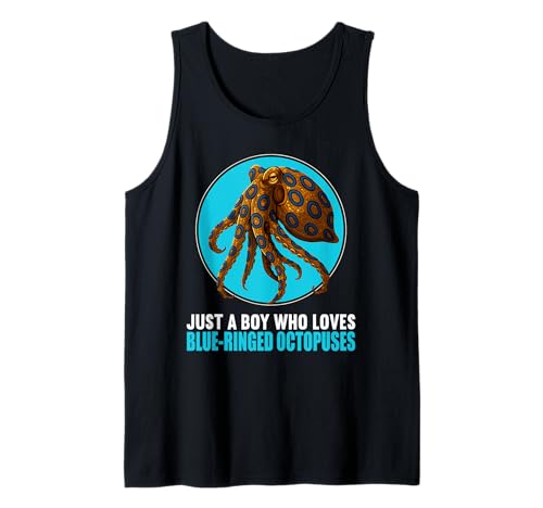 Herren Blue-Ringed Octopus Blaugeringelter Krake Tank Top Herren Blue-Ringed Octopus Blaugeringelter Krake Tank Top von Blaugeringelter Krake Blue-ringed Octopus Shop