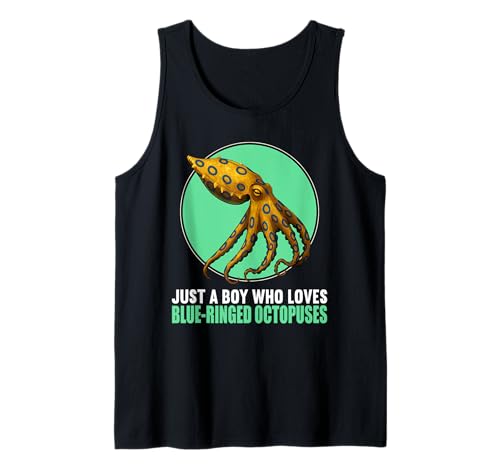 Herren Blue-Ringed Octopus Blaugeringelter Krake Tank Top Herren Blue-Ringed Octopus Blaugeringelter Krake Tank Top von Blaugeringelter Krake Blue-ringed Octopus Shop
