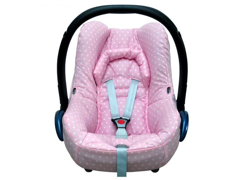 Maxi Cosi Cabriofix Bezug Rosa Sterne von BlausbergBaby