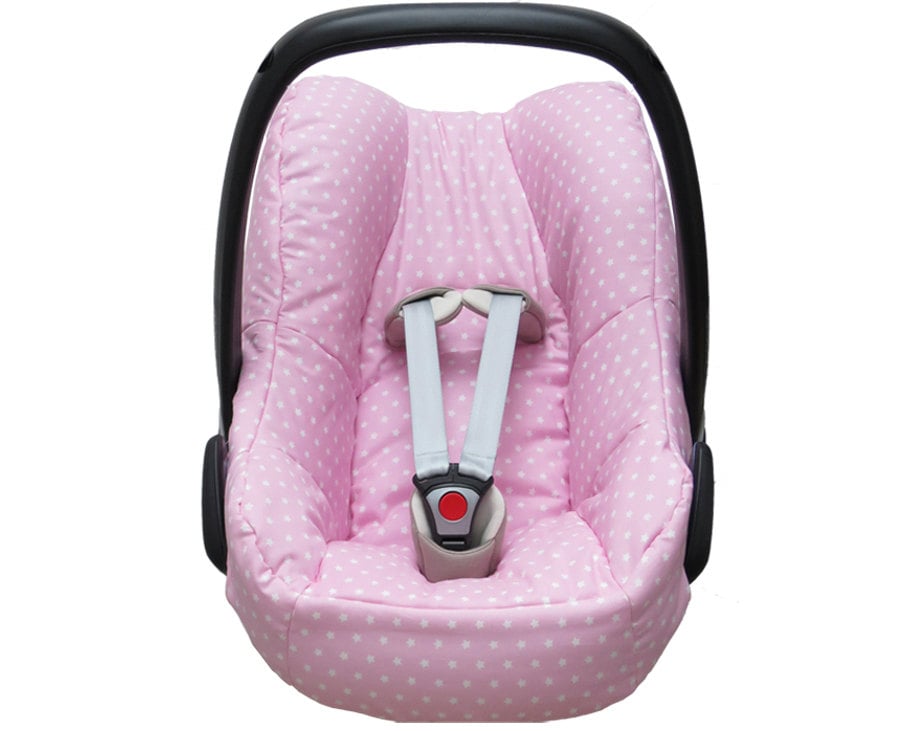 Maxi Cosi Pebble Bezug Rosa Sterne von BlausbergBaby