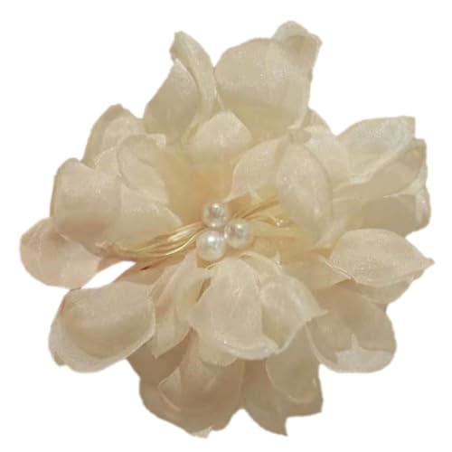 1 Stück Blumen Haarklammer,Claw Clip mit Tüllblumen und Perlen Rutschfeste Haarspangen Elegant Flower Hair Clip Haarschmuck Haarstyling Zubehör für Frauen Dünnes Dickes Haar,Beige 1 Stück Blumen Haarklammer,Claw Clip mit Tüllblumen und Perlen Rutschfeste Haarspangen Elegant Flower Hair Clip Haarschmuck Haarstyling Zubehör für Frauen Dünnes Dickes Haar,Beige von Blausky