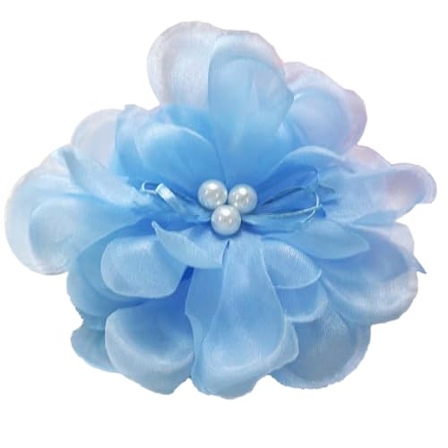 1 Stück Blumen Haarklammer,Claw Clip mit Tüllblumen und Perlen Rutschfeste Haarspangen Elegant Flower Hair Clip Haarschmuck Haarstyling Zubehör für Frauen Dünnes Dickes Haar,Blau 1 Stück Blumen Haarklammer,Claw Clip mit Tüllblumen und Perlen Rutschfeste Haarspangen Elegant Flower Hair Clip Haarschmuck Haarstyling Zubehör für Frauen Dünnes Dickes Haar,Blau von Blausky