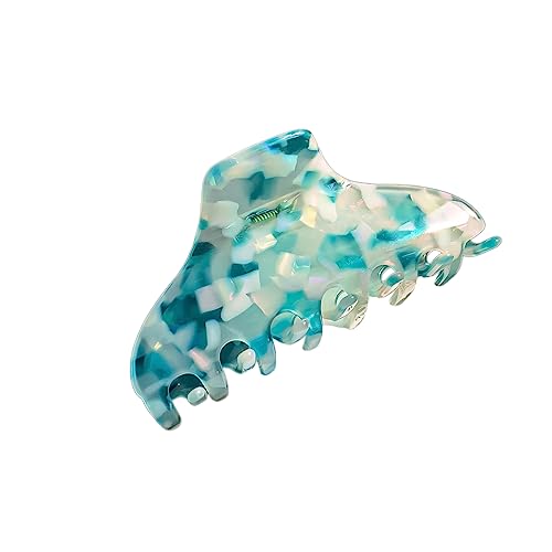 1 Stück Haarspangen damen für Dickes Haar,Haar Jaw Clips Große Rutschfester Haarklammer Klaue Clips starker Halt Bunter Klauenklemme Haarclip Haarstyling-Zubehör für Frauen,Grün von Blausky