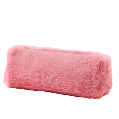 1 Stück Plüsch-Federmäppchen,Schulmäppchen Stiftetui Flauschiges Pencil Case Mäppchen Niedlich Stiftetasche Unisex Schreibwaren Organizer für Schule Uni Büro Geschenk 21x9x6cm,Dunkelrosa 1 Stück Plüsch-Federmäppchen,Schulmäppchen Stiftetui Flauschiges Pencil Case Mäppchen Niedlich Stiftetasche Unisex Schreibwaren Organizer für Schule Uni Büro Geschenk 21x9x6cm,Dunkelrosa von Blausky