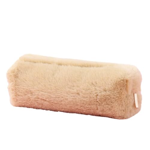 1 Stück Plüsch-Federmäppchen,Schulmäppchen Stiftetui Flauschiges Pencil Case Mäppchen Niedlich Stiftetasche Unisex Schreibwaren Organizer für Schule Uni Büro Geschenk 21x9x6cm,Khaki 1 Stück Plüsch-Federmäppchen,Schulmäppchen Stiftetui Flauschiges Pencil Case Mäppchen Niedlich Stiftetasche Unisex Schreibwaren Organizer für Schule Uni Büro Geschenk 21x9x6cm,Khaki von Blausky