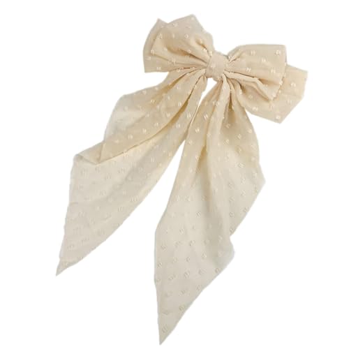 1 Stück Polka Dots Haarschleifen Clips Haarspange mit großer Schleife,Französische Haarspangen langer Schwanz,Metall-Haarnadeln Elegante Accessoires für Frauen und Damen,Geburtstagsparty,Champagner 1 Stück Polka Dots Haarschleifen Clips Haarspange mit großer Schleife,Französische Haarspangen langer Schwanz,Metall-Haarnadeln Elegante Accessoires für Frauen und Damen,Geburtstagsparty,Champagner von Blausky