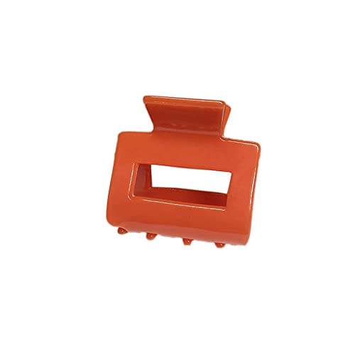 2 Stück 5x5cm Quadratische Haarspange,Klein Claw Clip Rutschfeste Acryl Haarklammer Bunt Hair Clip Haaraccessoire Haarstyling Zubehör für Frauen und Damen Dickes Dünnes Haar,Orange A 2 Stück 5x5cm Quadratische Haarspange,Klein Claw Clip Rutschfeste Acryl Haarklammer Bunt Hair Clip Haaraccessoire Haarstyling Zubehör für Frauen und Damen Dickes Dünnes Haar,Orange A von Blausky