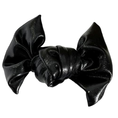 2 Stück Haarspange mit Schleife,Stoff Haarschleife Haarklammern Haar Clips,Haarklammern Französische Haarschmuck Haar-Accessoire Modisches Haarstyling-Zubehör für Damen und Braut,Schwarz von Blausky