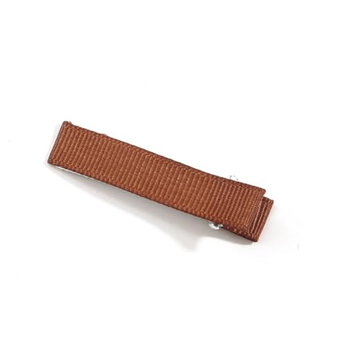 20 Stück Halbfertige Haarnadeln Kleine Haarnadel Schleife Haarklammern,Metall Haar Griffe Rutschfest,DIY Haarspangen Haarschmuck,Haarstyling Zubehör für Damen und Frauen,4.8 x 0.8 cm,Braun von Blausky