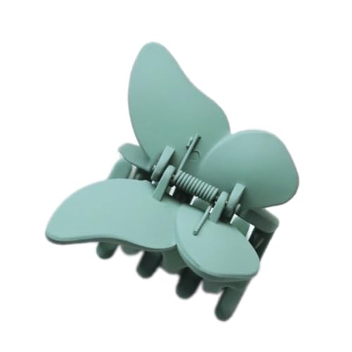 4 Stück 5.5x4.3cm Schmetterling Haarklammer,Bunt Klein Butterfly Hair Clip Rutschfestes Haar Jaw Clips Haarschmuck Acryl Matt Haarspangen Haarstyling-Zubehör für Frauen,Blau von Blausky