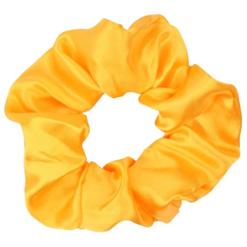 4 Stück Damen Satin Haargummi,Seiden Haarband Weich Elastisch Hair Scrunchies Stoff Haargummis Haarbänder Pferdeschwanz-Halter Haarschmuck für Frauen Feine und Dicke Haare,Dunkelgelb 4 Stück Damen Satin Haargummi,Seiden Haarband Weich Elastisch Hair Scrunchies Stoff Haargummis Haarbänder Pferdeschwanz-Halter Haarschmuck für Frauen Feine und Dicke Haare,Dunkelgelb von Blausky